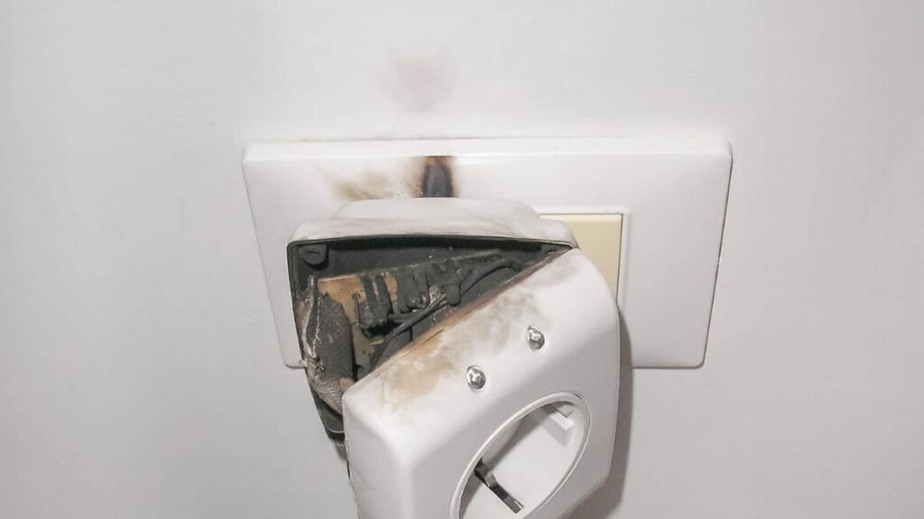 after power surge electronics behave strangely