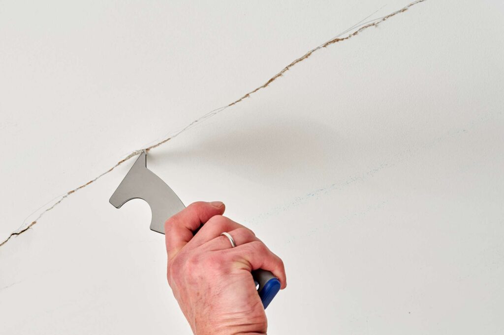 after fixing crack new cracks appeared nearby